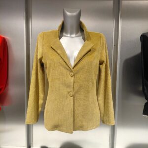 12065 W231 lahkotni žametni blazer -jopica