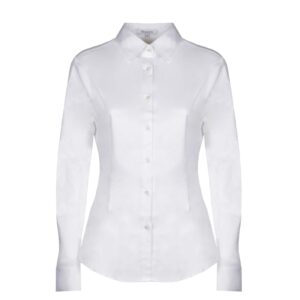 1217 bela klasična bluza