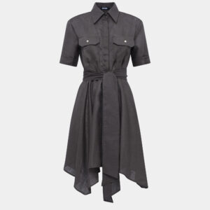 DRE41 safari lanena tunika/obleka