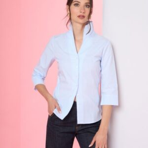 W075 bluza z visokim ovratnikom