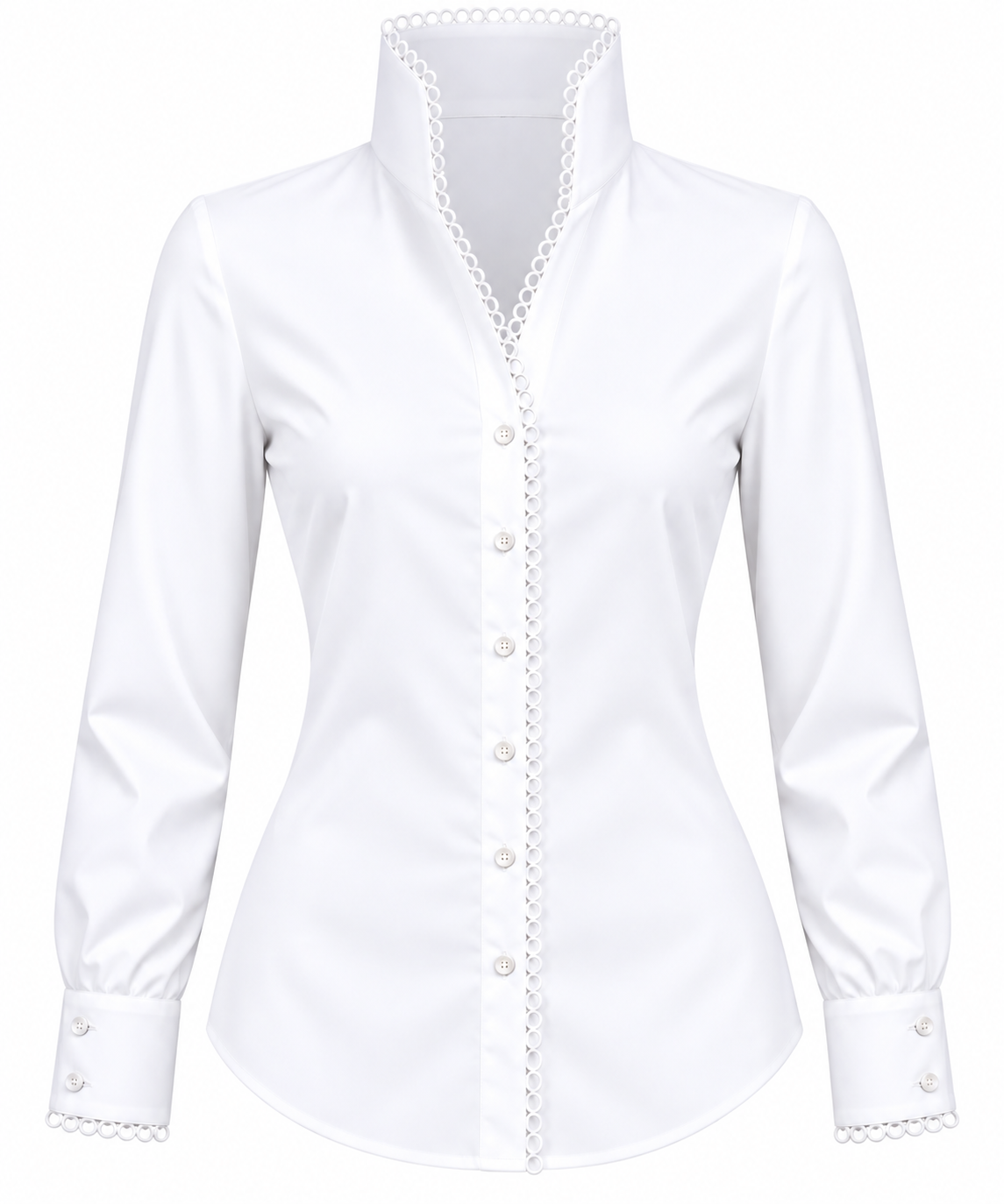 W504 bluza z obrobo - slika 3