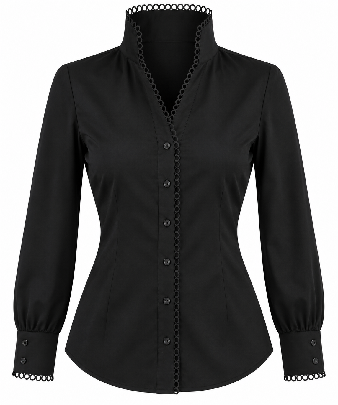 W504 bluza z obrobo - slika 3