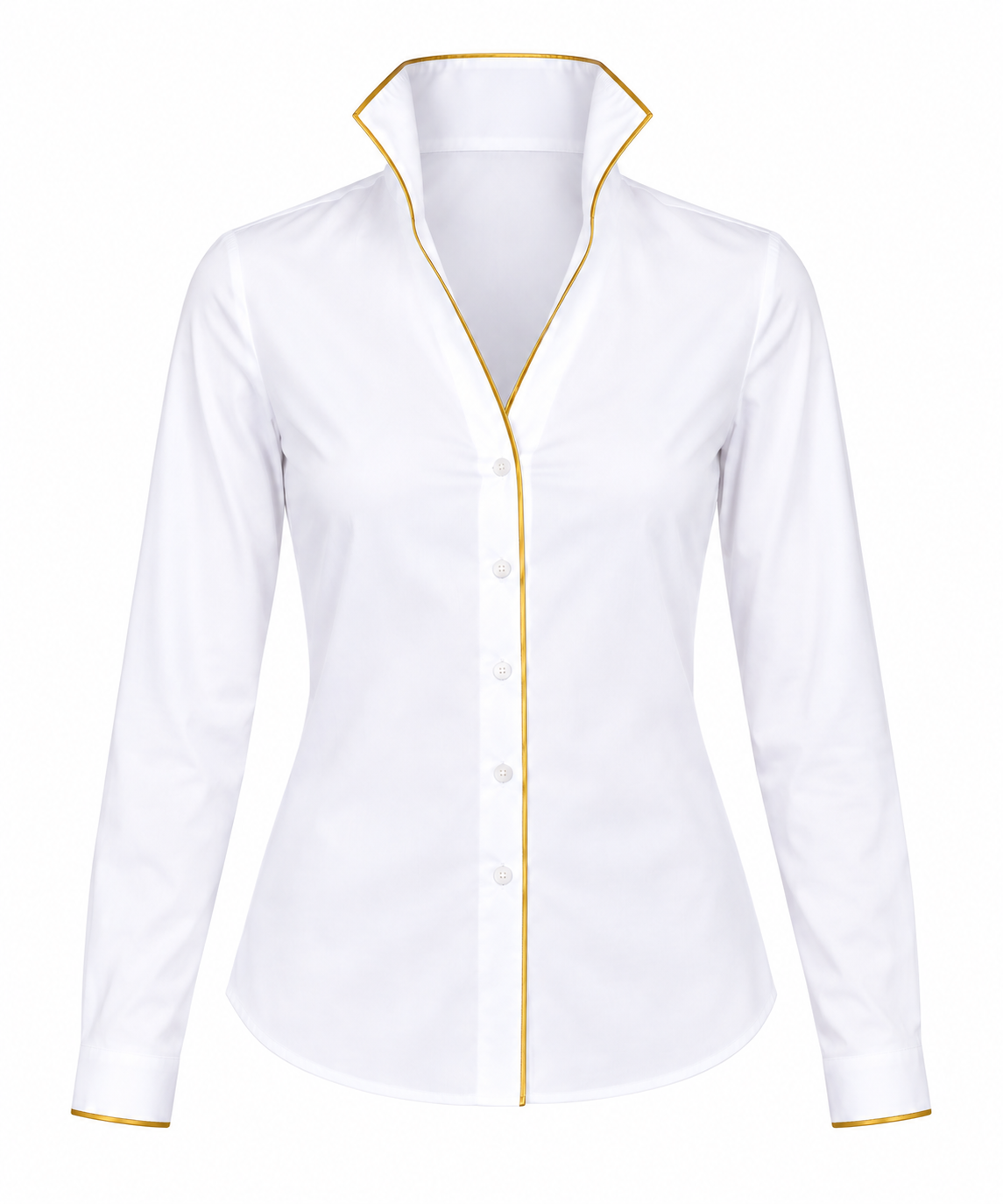 W504 bluza z zlatim robom - slika 3