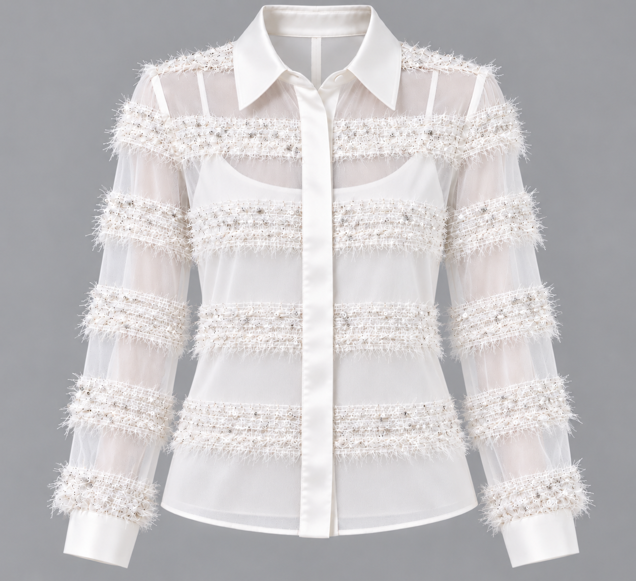 W006 elegantna bluza - slika 2